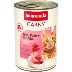 ANIMONDA konzerva CARNY Adult - hovězí, krůta, ráčci 400g