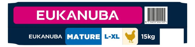 Krmivo EUKANUBA Mature Large rich in fresh chicken 15kg