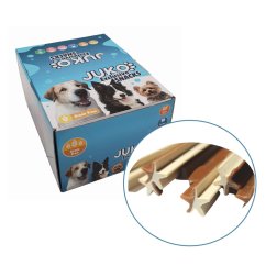Dvoubarevná tyč hvězda JUKO Snacks 1,5 kg (cca 89 ks)