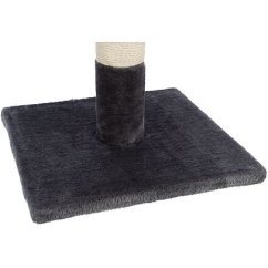 Škrabací sloupek BATRES, ø 9 / 62 cm, platinově šedá