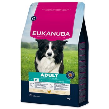 Krmivo EUKANUBA Adult Medium rich in fresh chicken 3kg