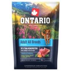 Vzorek Ontario Adult All Breeds Monoprotein Tuna & Sweet Potatoes 0,1kg