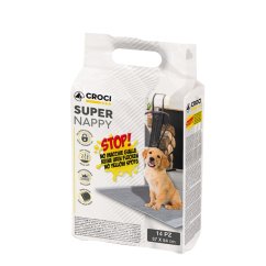 Návyková podložka Super Nappy Carbon 57 x 54 cm (14 ks)