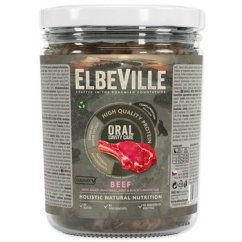 Sklenice Elbeville Dog Oral Cavity Care,  hovězí s přidaným heřmánkem, mátou 440ml