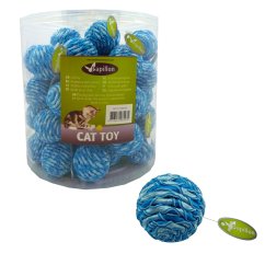 Míček modrostříbrný 4 cm