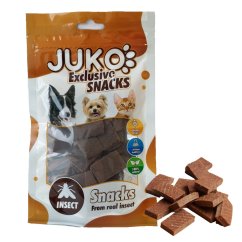 Hmyzí kostky JUKO Exclusive Snacks 70 g