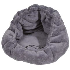 Stahovací pelíšek Adriana 40 cm šedý
