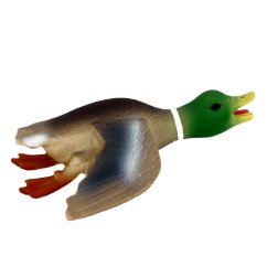 Hračka pes - husa divoká latex 21 cm