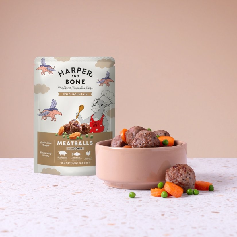 Harper and Bone Dog divoké hory, kapsa 300 g