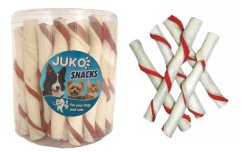 Trubička bílá Hovězí JUKO Snacks (35 ks)