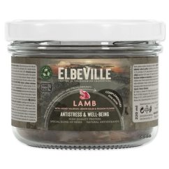 Sklenice Elbeville Dog Tranquility & Well-being, jehněčí s přidaným kozlíkem lékařským 220ml