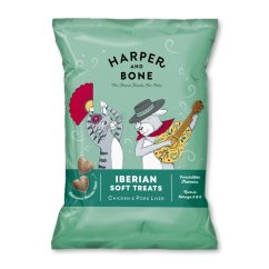 Harper and Bone Cat & Dog iberské měkké pamlsky kuře a vepřové 90 g