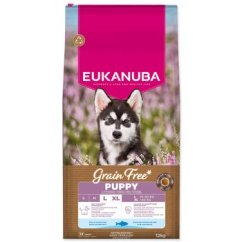 Krmivo EUKANUBA Grain Free Puppy Large rich in ocean fish 12kg