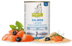 ISEGRI Adult River: Losos s prosem a borůvkami 800 g