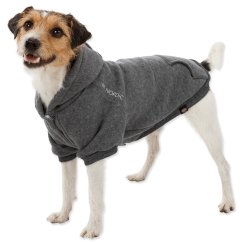 BE NORDIC Flensburg hoodie, XS: 30 cm, grey