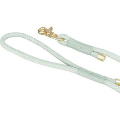 Soft Rope kulaté tkané vodítko, šalvěj/máta