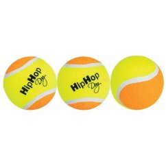 Tenisový míč 6,5 cm (3ks v bal.) HIPHOP DOG