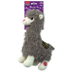 Hračka Dog Fantasy Stuffed Toy lama pískací mix barev 26cm