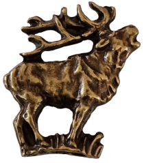 Postava jelena (odznak na klobouk)