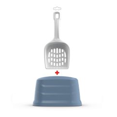 Univerzální držák na lopatku s lopatkou 2 v 1, mix barev