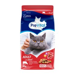 PreVital Kočka Hovězí 8 kg