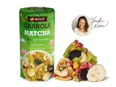 Granola z pece Moniky Leové – Matcha 350g