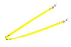 Rozdvojka na dva psy - šíře 16 mm (BIOTHANE)