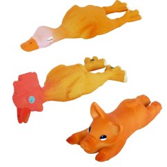 Mini zvířátka latex 14 cm