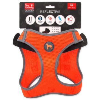 Postroj Dog Fantasy Puppy XL oranžový 53-58cm