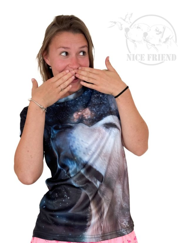 Unisex 3D triko Golden Retriever Watter