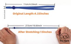 Nastavitelné elastické rozlišovací obojky pro štěňata/koťata 20 ks