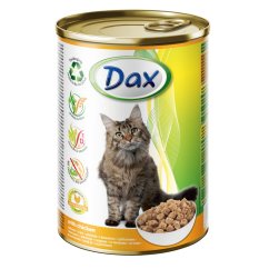 Dax Cat kousky drůbeží, konzerva 415 g