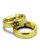 PEATY'S MONARCH LOCK RING GOLD