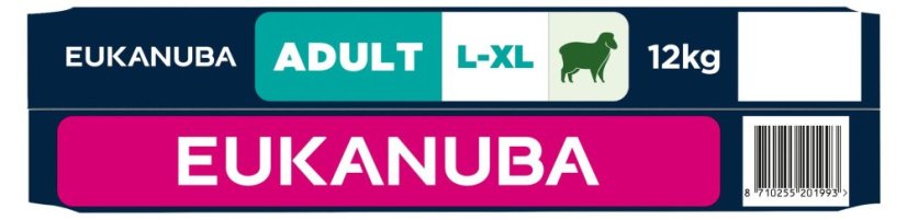 Krmivo EUKANUBA Adult Large rich in lamb and rice 12kg