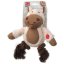 Hračka Dog Fantasy Snuggle mix zvířat s uzly a pískátkem 21cm