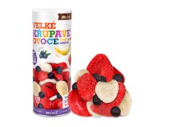Velké křupavé ovoce - Banán, jahoda, borůvka 160g