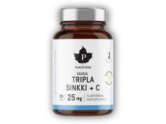Triple Zinc 25mg + Vitamin C 60 cps akce