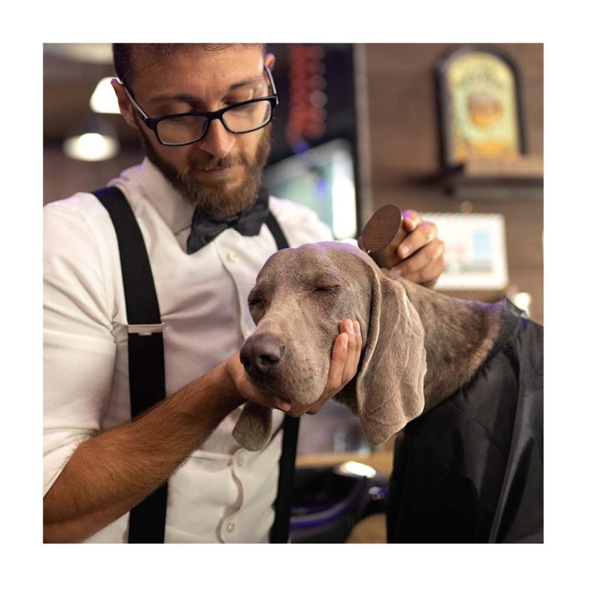 Kartáč jemné zuby Barbershop 