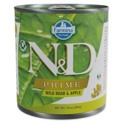 Konzerva N&D Dog Prime Wild Boar & Apple 285g