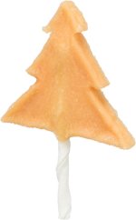 Xmas Tree Lollipop, vánoční lízátko stromeček s kuřecím prsem [80], 12 cm, 28 g