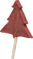 Xmas Tree Lollipop, vánoční lízátko stromeček s kachním prsem [80], 12 cm, 28 g