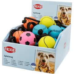 Sportovní míč na šňůře, mechová guma, 6cm/30cm TRIXIE