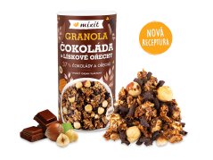 Granola z pece - Čokoláda a <b>lískové</b> <b>ořechy</b> 520g