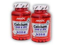2x Calcium + Magnesium + Zinek 100tablet
