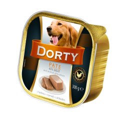 DORTY Dog Drůbeží, vanička 300 g