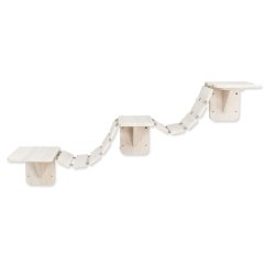 Most Trixie k připevnění na stěnu bílá 150x30cm