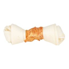 DentaFun uzel svázaný kuřecím masem,  15 cm/70 g