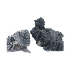 Dekorace Rataj kámen Amano rock BLACK L 2-4kg, 25-35cm