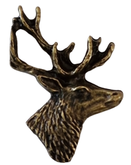 Hlava jelena (odznak na klobouk)