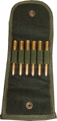 Lodenové pouzdro na náboje (6x K)
